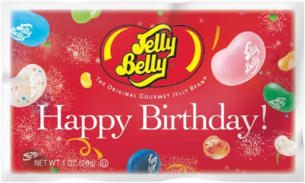 72534 1 Oz. Jelly Belly® Happy Birthday Assorted Flavors