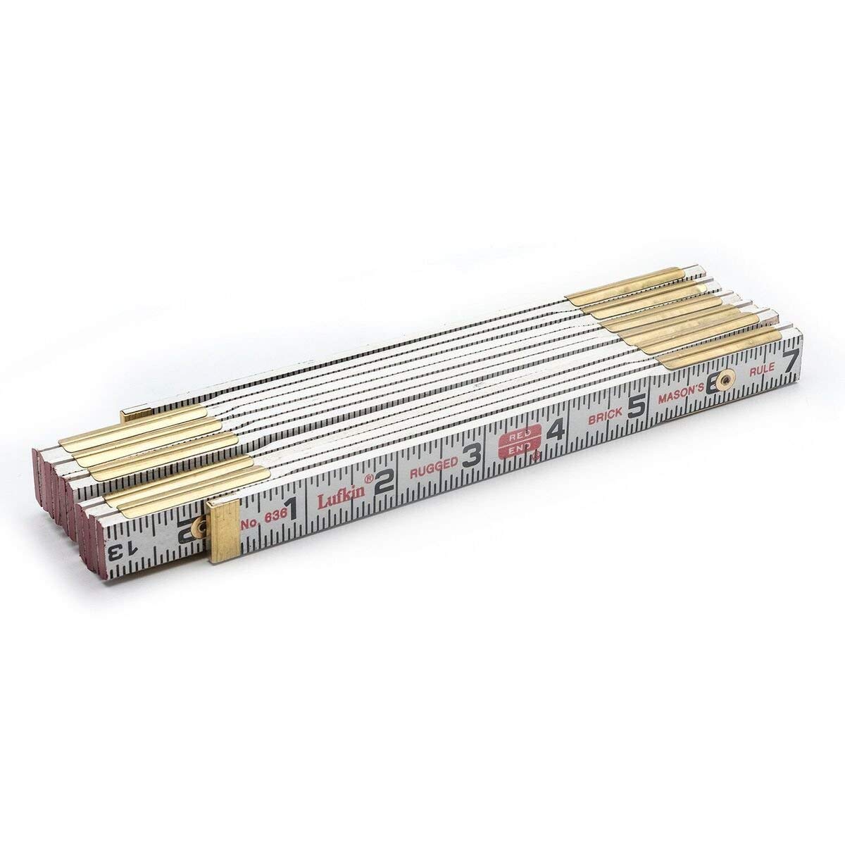Lufkin 636LLN Holzlineal, 1,6 X 1,8 M, Schwarz, Brickmason-Serie