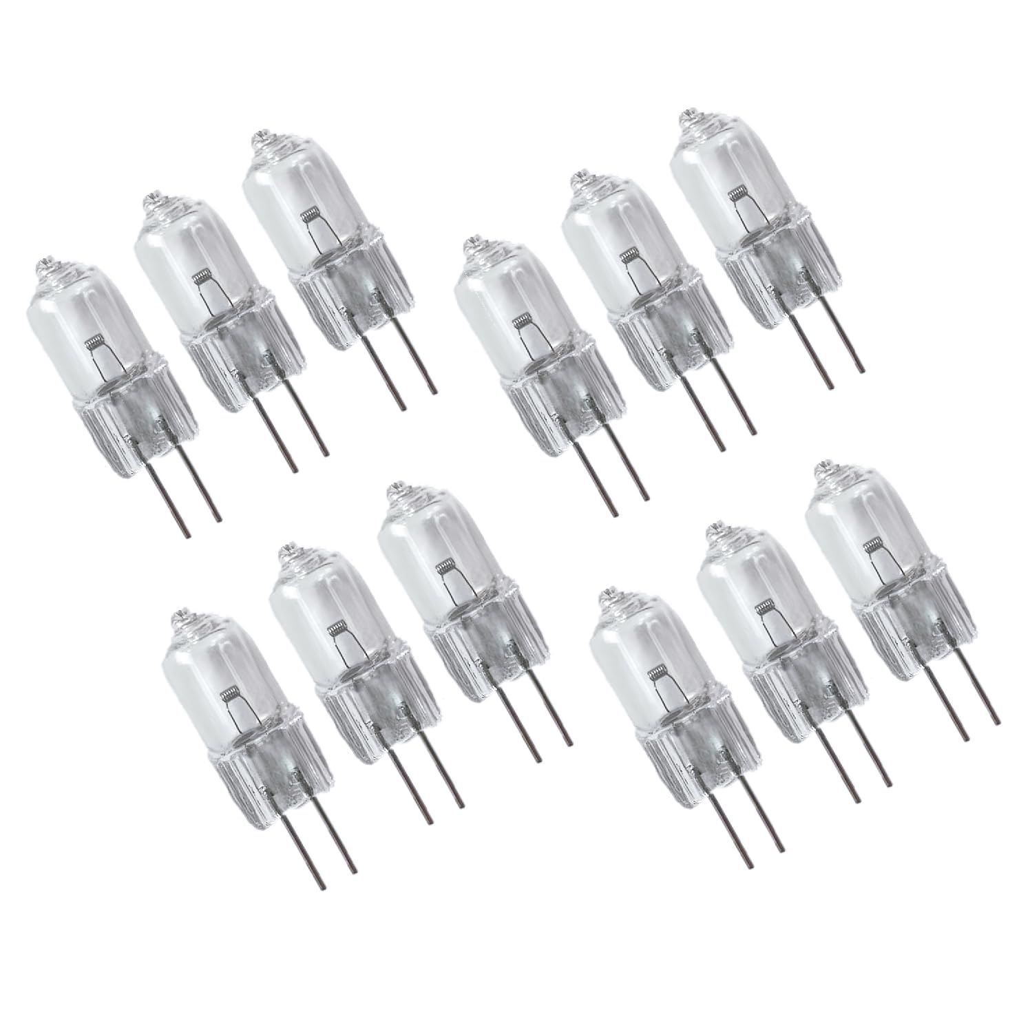 WYLIELAMSH Capsule Lamp 5/10/20 Pieces G4 12V 5W10W35W50W Halogen Bulb 20W G4 Warm White, Clear Halogen Lamps for Indoor Use,10 W,20PCS
