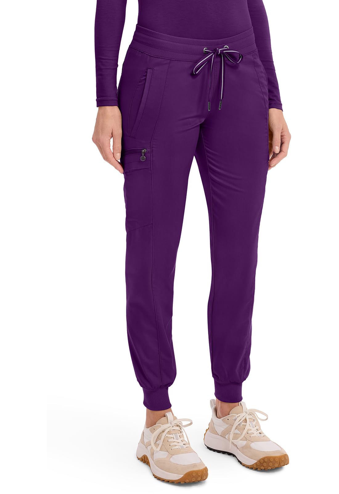 Healing Hands Pantalón de chándal para mujer, 7 bolsillos, cordón elástico, con tecnología de absorción de humedad y elástico en 2 direcciones, 9244