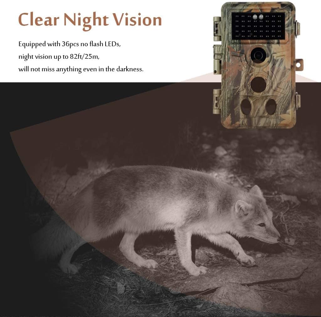 One-Day Sale: Up to 60% Off Folgtek 4pcs Trail Camera Hunting Cam 20MP 1080P with Night Vision IP66 Waterproof 120° Wide Angle Fast Trigger Time & Motion Detection for Wildlife & Outdoor Yard Surveilance Best Cyber Monday 🔥 Folgtek 4pcs Trail Camera Hunting Cam 20MP 1080P with Night Vision IP66 Waterproof 120° Wide Angle Fast Trigger Time & Motion Detection for Wildlife & Outdoor Yard Surveilance