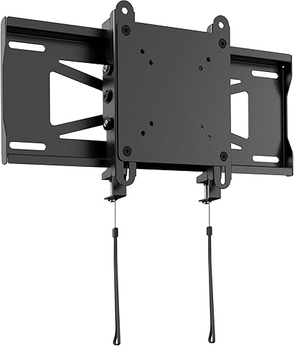 VIVO Soporte de pared para monitor ultraancho de perfil bajo para pantallas de hasta 49 pulgadas y televisores de hasta 32 pulgadas, soporta 44