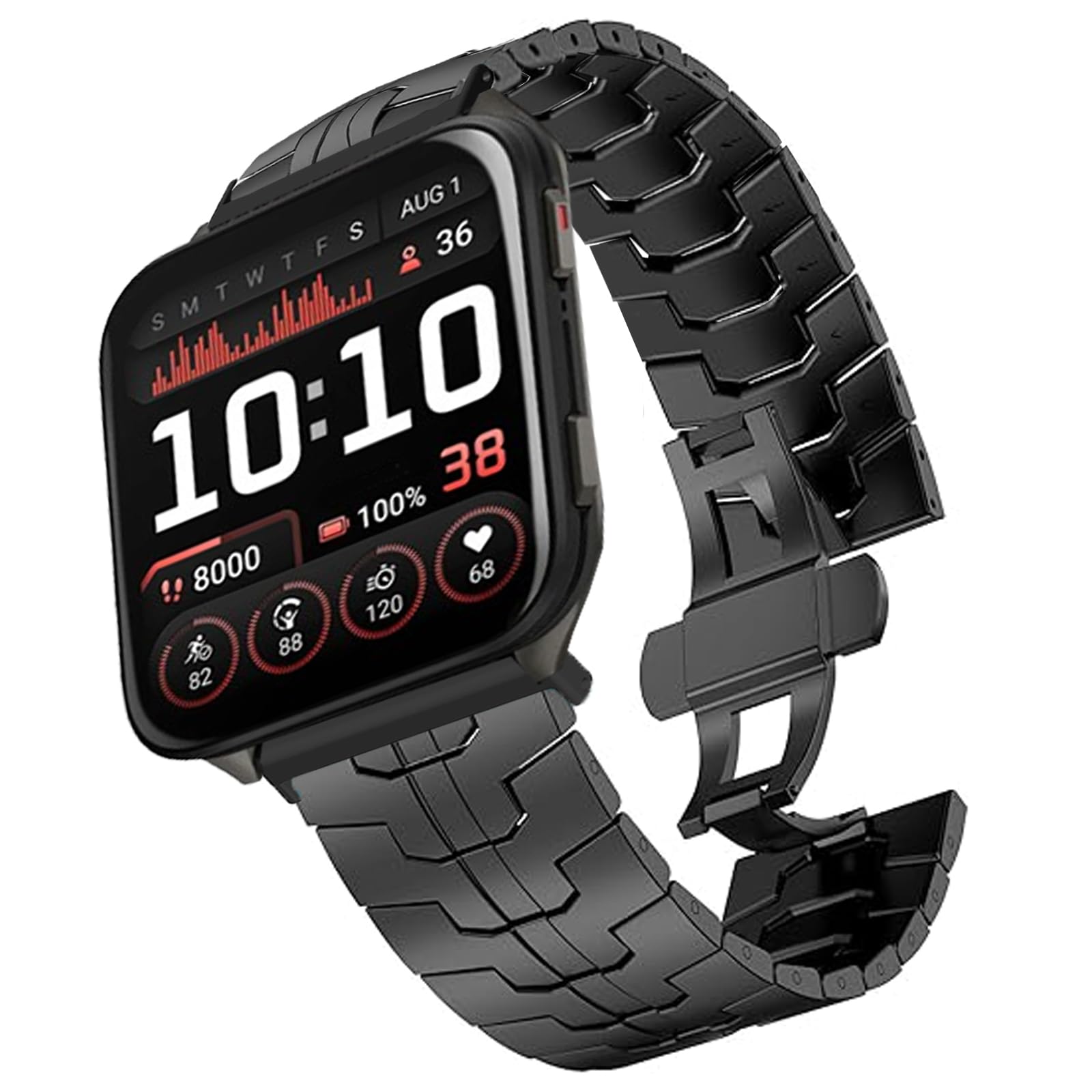 Bracelets Garmin Venu de rechange interchangeables en acier inoxydable - 8