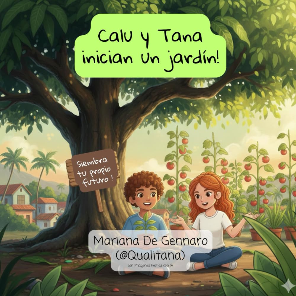 Calu y Tana inician un jardín!: Niños siembran plantas y hortalizas