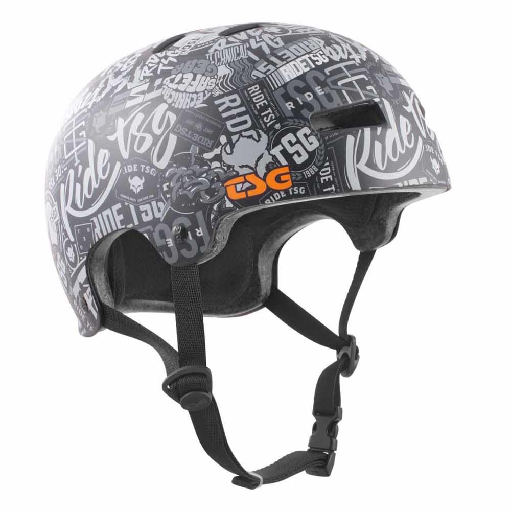 TSG Evolution Graphic Design STICKERBOMB Casque Bowl Adulte Unisexe