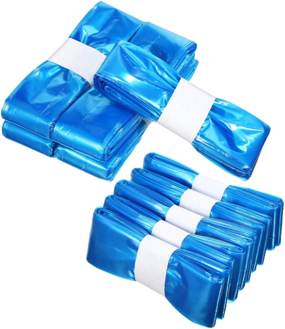 Mobestech 10pcs Diaper Pail Refill Bags Small Garbage Bags for Bathroom Can - Leak- Bulk Diaper Pail