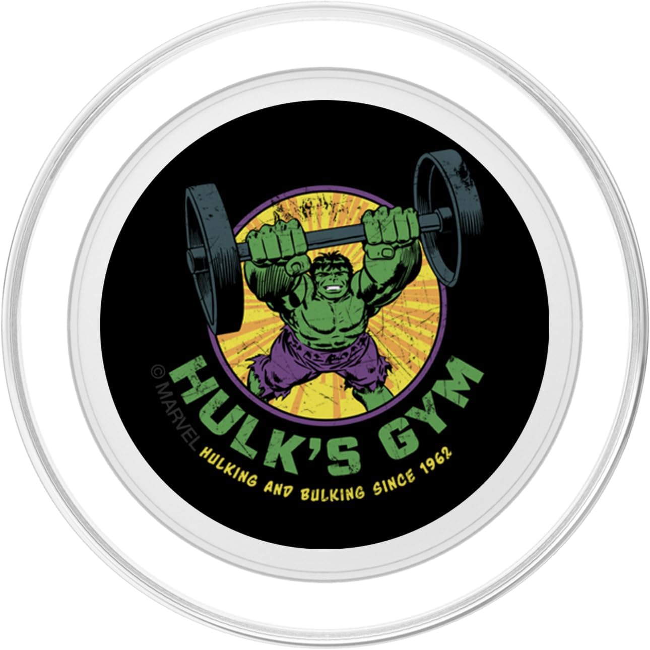 Marvel Hulk's Gym PopSockets PopGrip for MagSafe