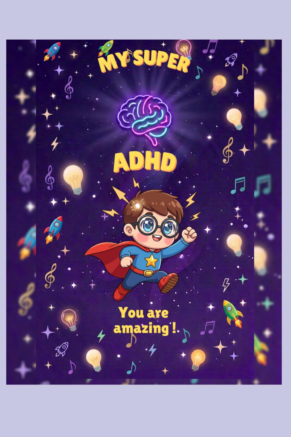 My Super ADHD – An Inspiring Story for Children: Discover how Isaac turns his difference into a superpower! A kind-hearted illustrated book to help children understand and embrace their ADHD.