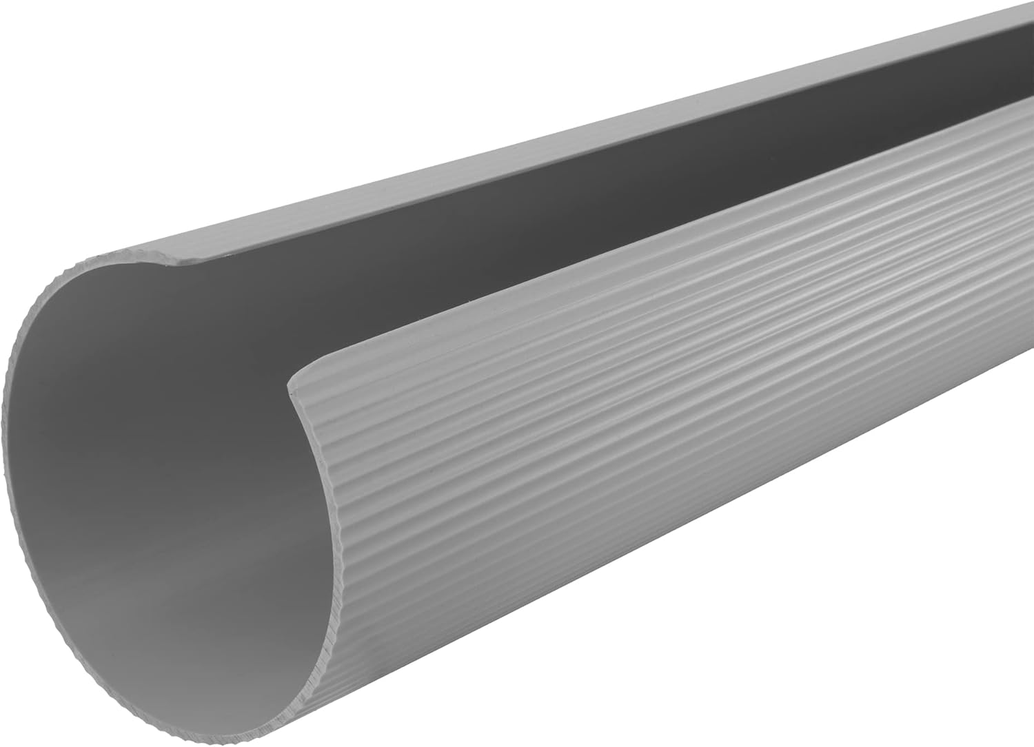 RecPro RV Patio Awning Cover Kit | 50" Segments Overlap to Protect Awning Fabric | White, Gray, or Tan | Kits Up to 24 Feet | Made in USA (3-pc - Fits Awnings up to 12ft, Gray)