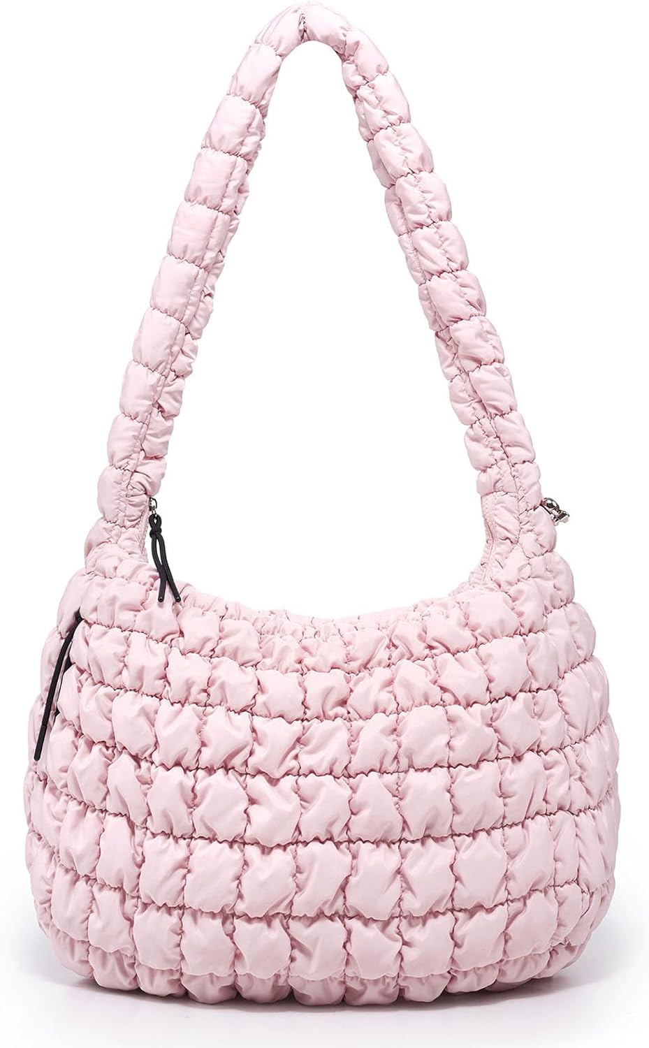 Large Quilted Tote Bag Puffer Purse Quilted Crossbody Bags for Women with Adjustable Strap