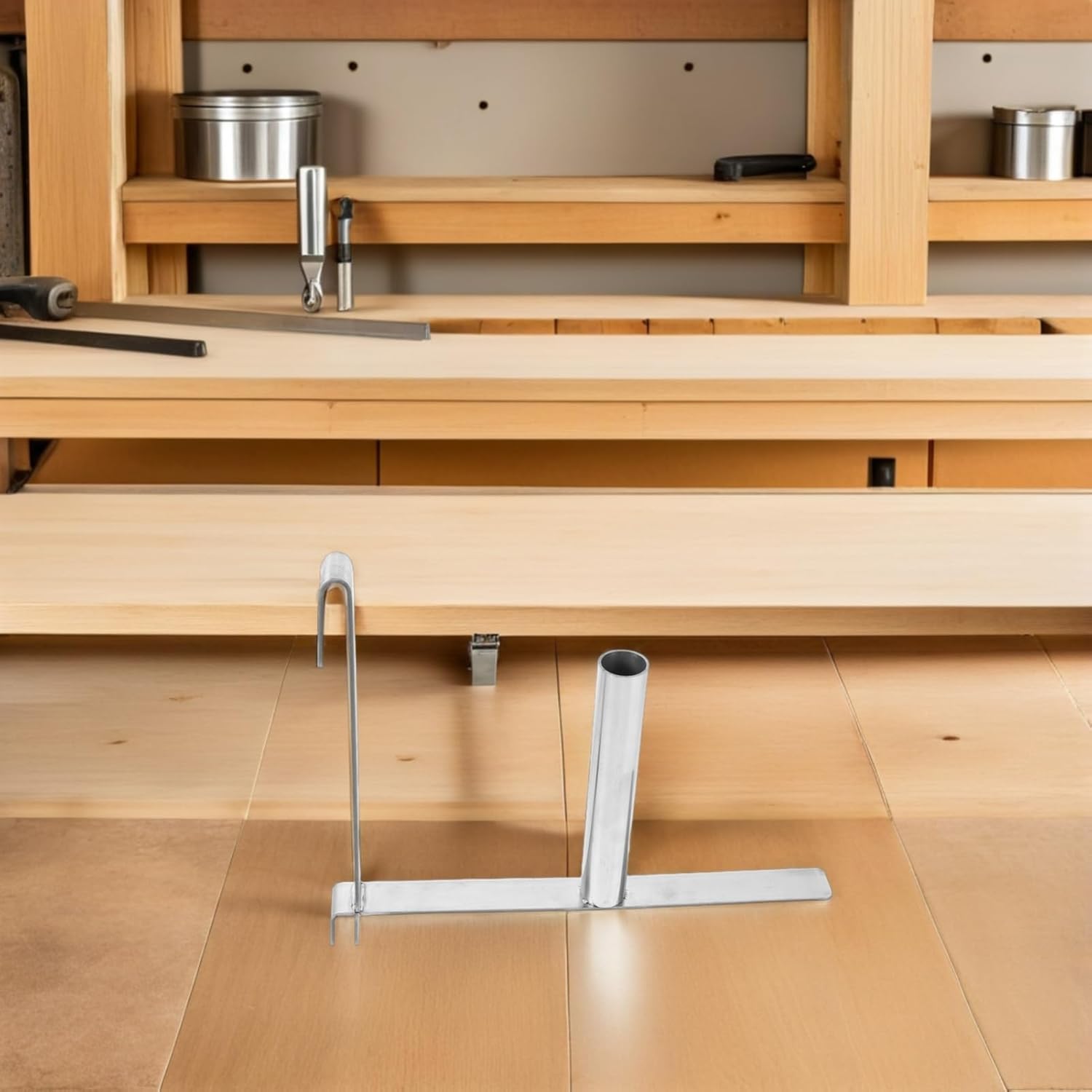 Heavy Duty Privacy Screen Mounting Bracket Durable Metal Fence Booster Hook for Outdoor Patio Balcony Stable Elegant Installation Tool