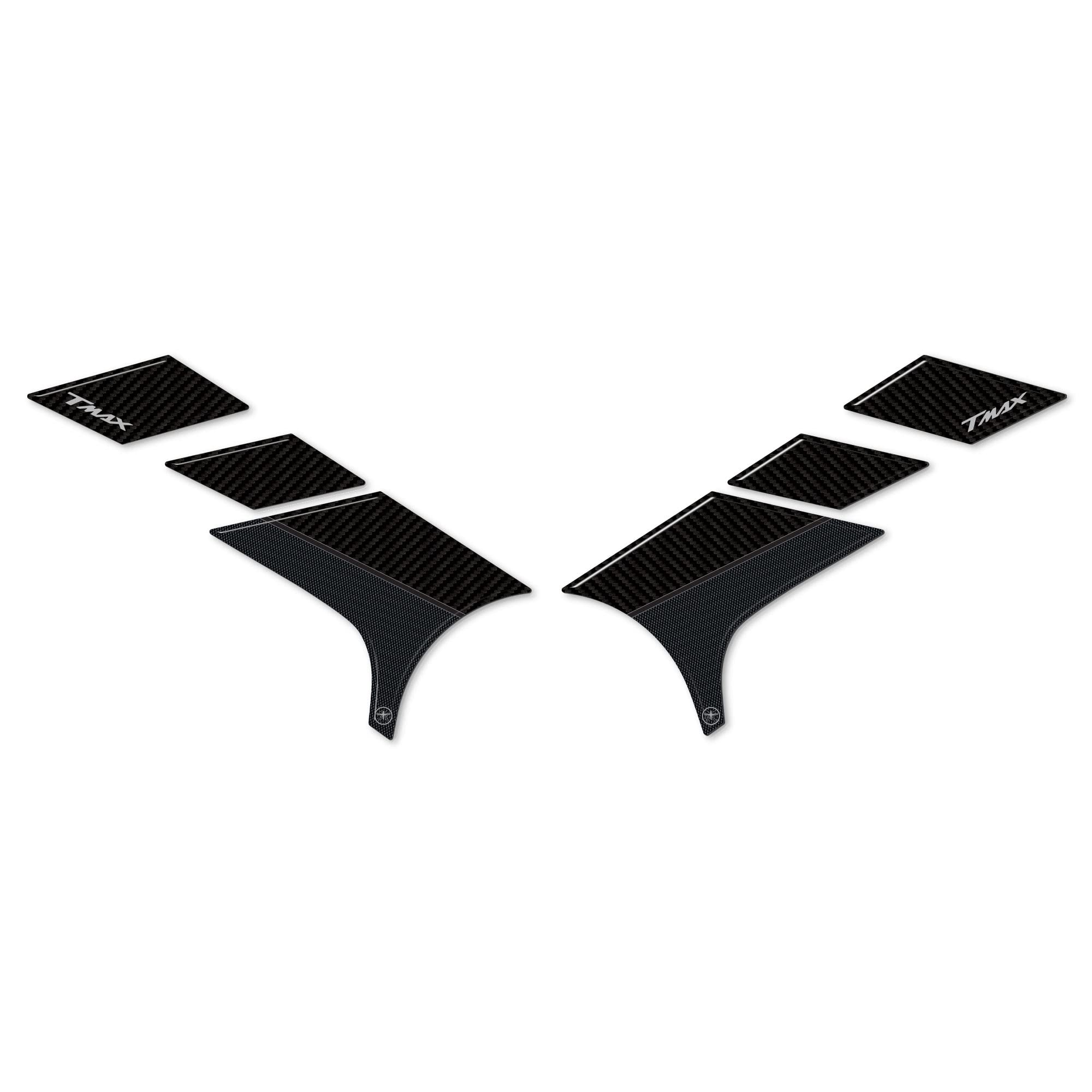 Kit d'autocollants de protection 3D pour scooter compatible avec Yamaha Tmax 560 2022-2023 Kit d'autocollants de protection 3D pour scooter compatible avec Yamaha Tmax 560 2022-2023