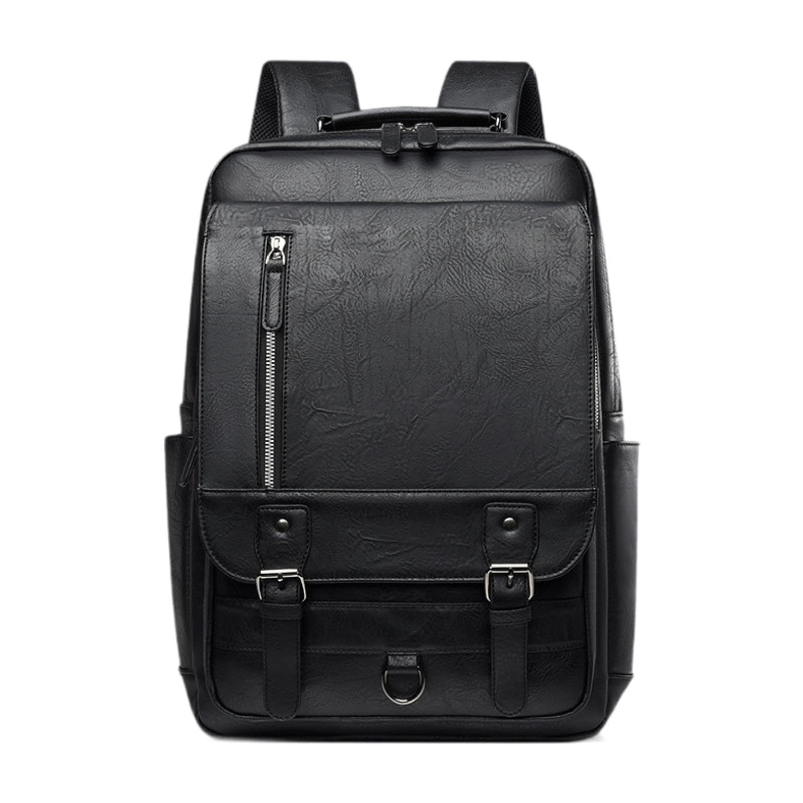 Zaino per Laptop, Versatile Borsa Da Lavoro Portatile per Campeggio, Viaggi, Lavoro E Attività All'aperto, Nero