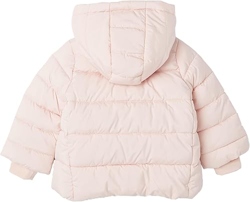 Miniatura 3 de Tienda Essentials Abrigo pesado con capucha para niñas, resistente al agua