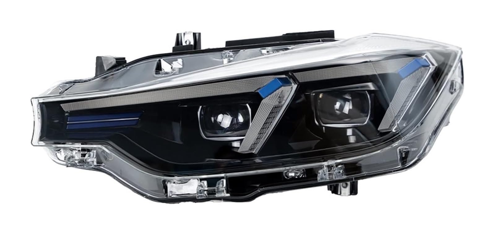 Reflektor przedni z soczewką DRL dla BMW F30 320i 325i 2013-2018 (LED/prawy napęd)