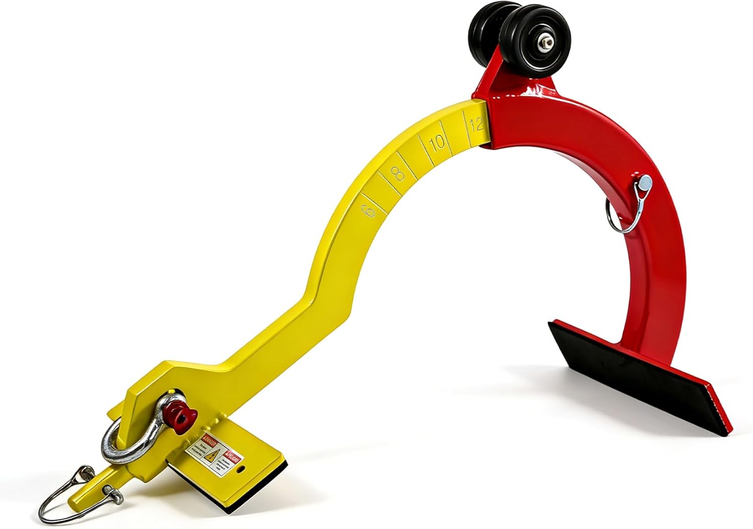 Roof Anchor,Roof Hook,5000 Lb Capacity for 6/12-12/12 Pitch Roofs,RidgePro Roof Anchor(No Pole)