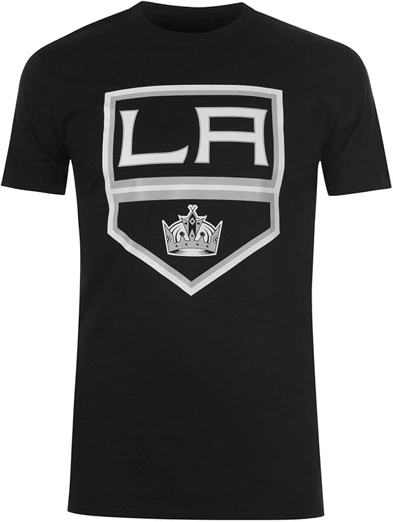 NHL Mens Logo TShirt 100 Cotton Crew Neck Short Sleeve Amazon.co.uk