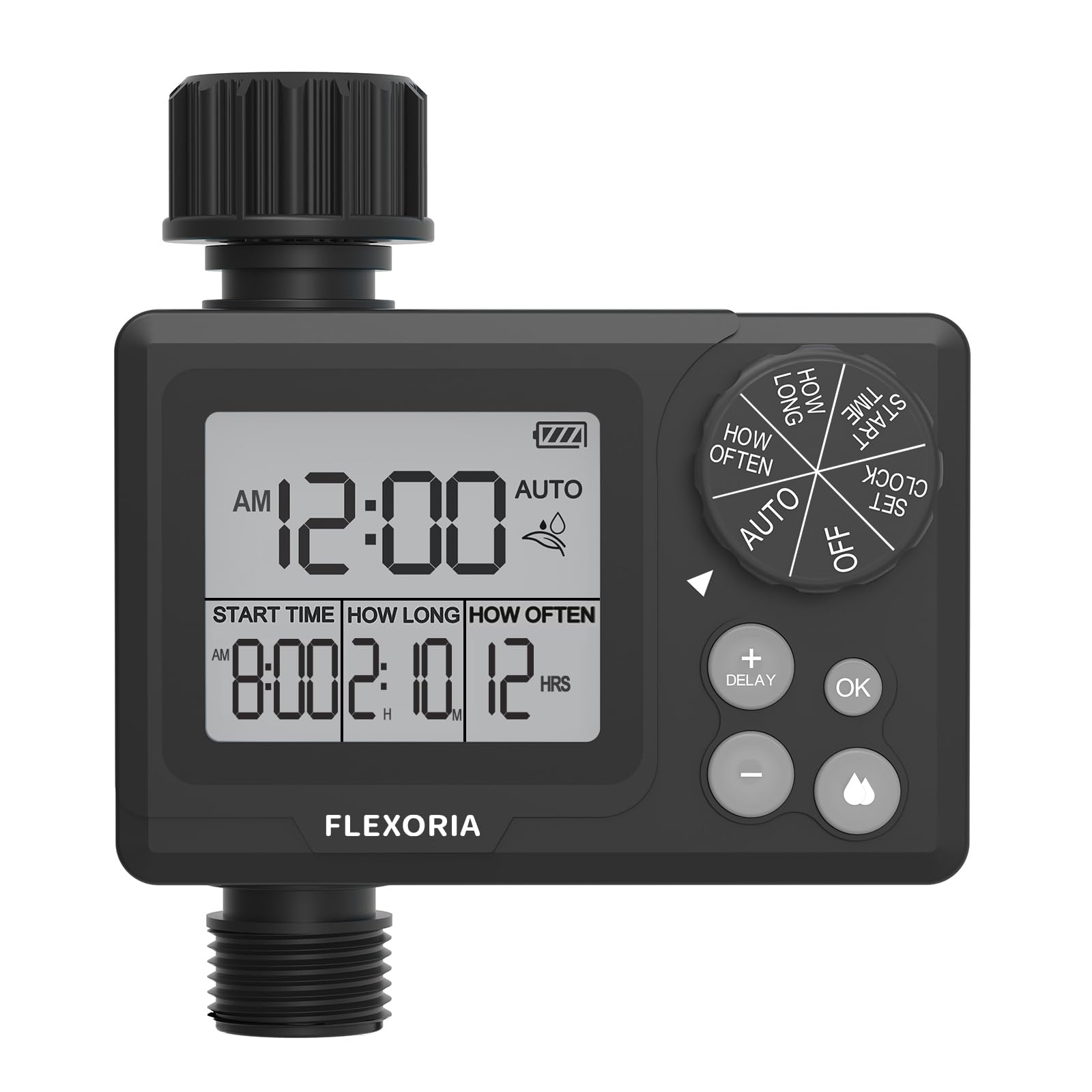 Cyfrowy programowalny timer wody, timer węża ogrodowego