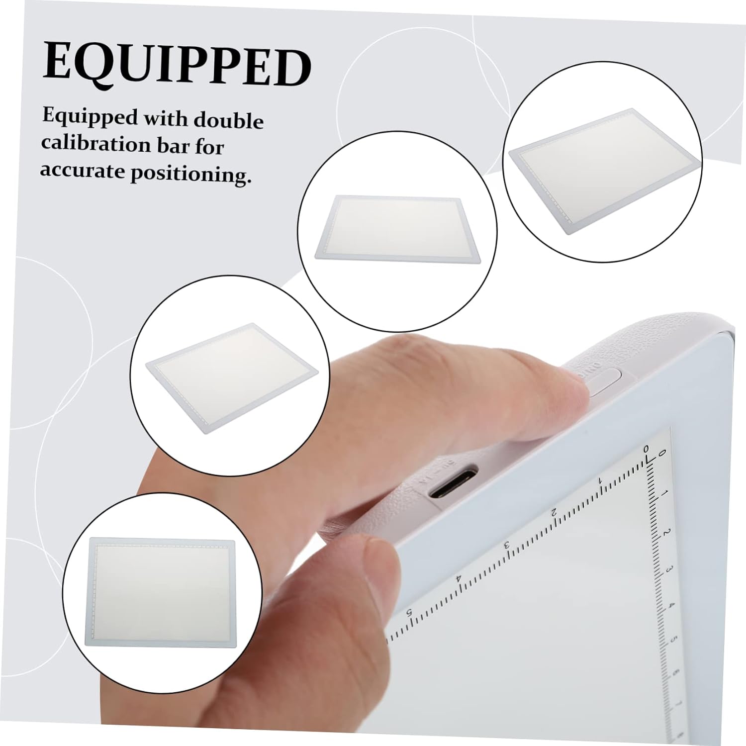 Veemoon USB Copy Board Sketching Board Writer Painting Drawing and Calligraphy Practice Table