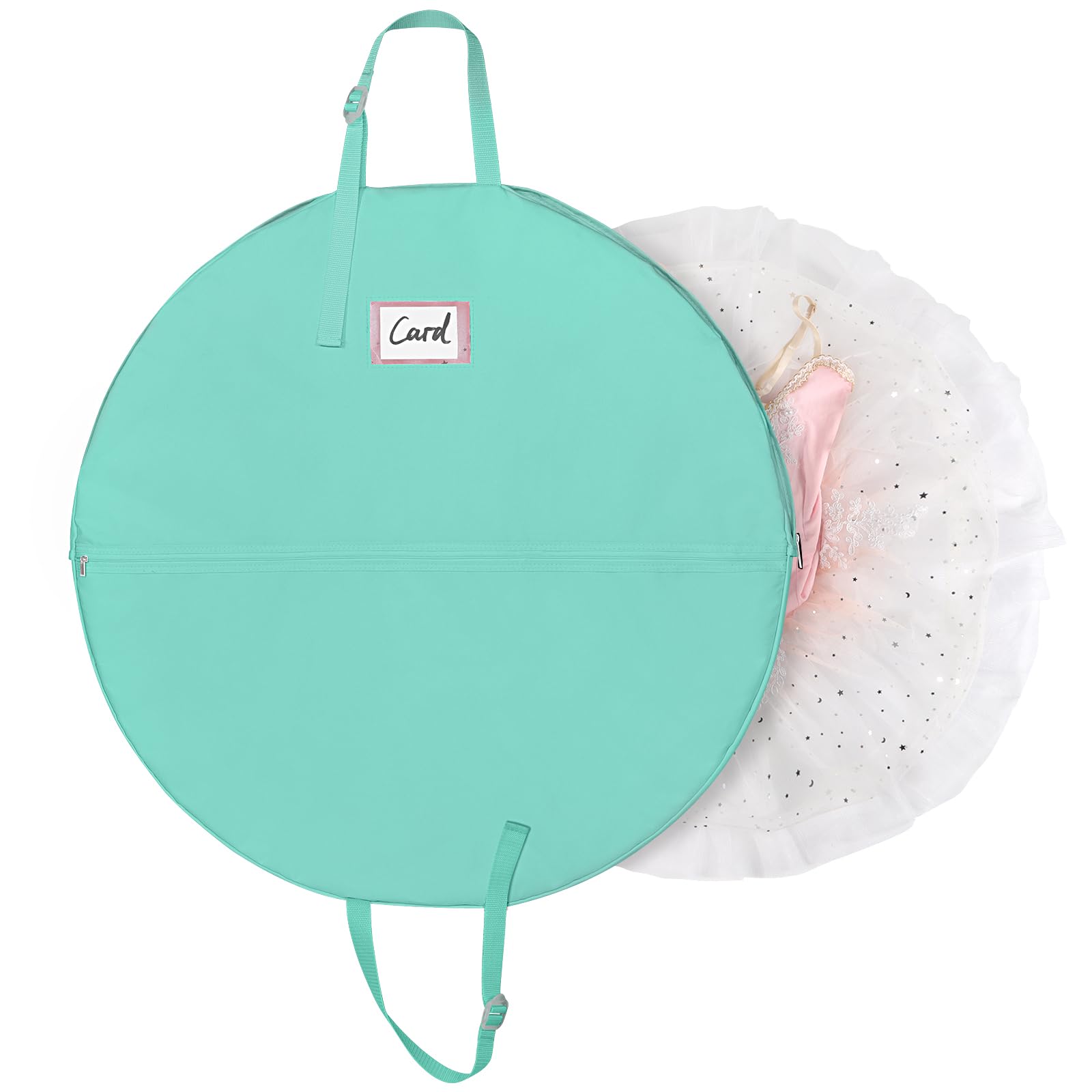 Univivi Tutu Dress Garment Bag 30 Inch Dance Clothes Bag for Hanging Clothes Girls Cheer Uniform Bag with