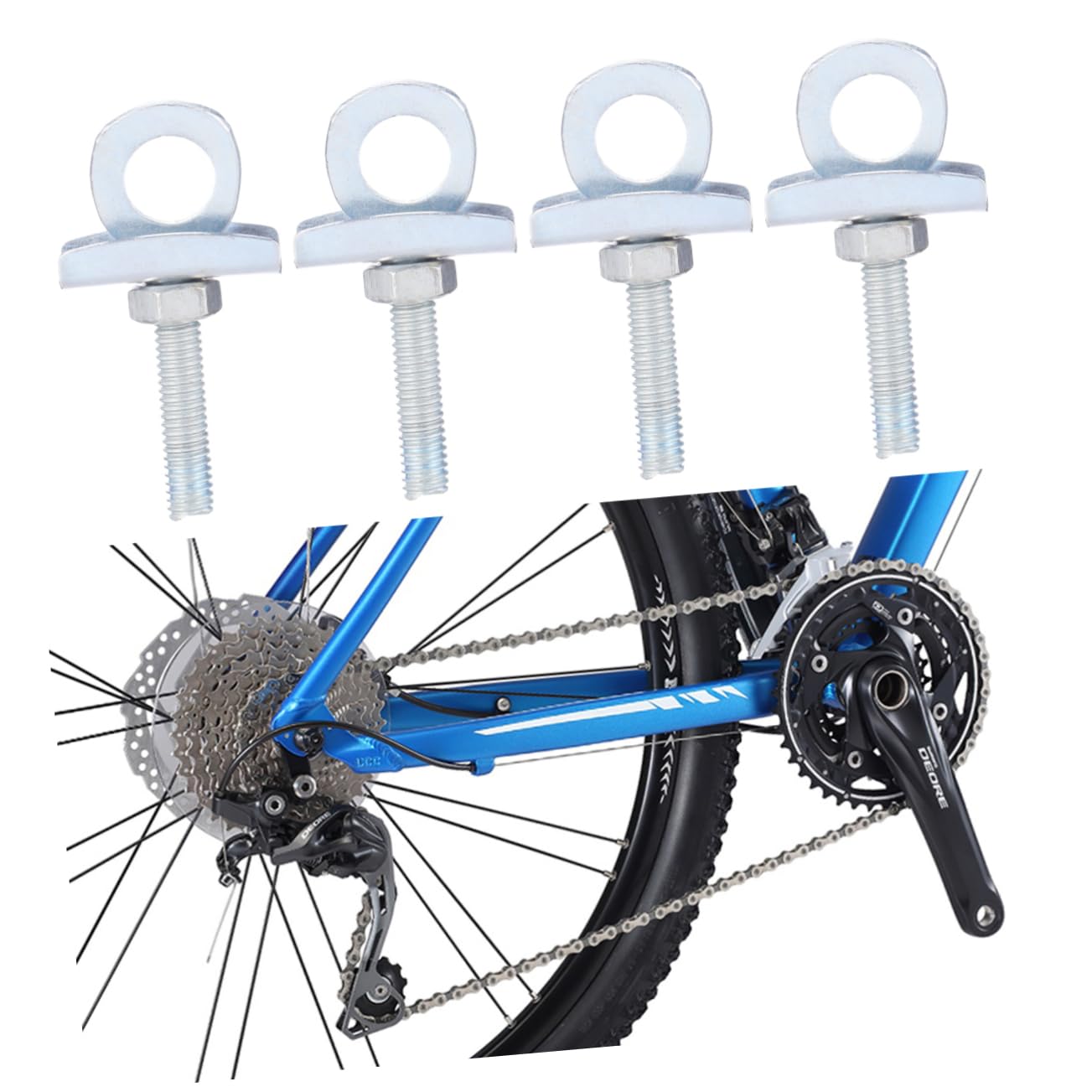 CHILDWEET Bike Chain Tensioner Bike Chain Adjuster for Sturdy Mini Appearance