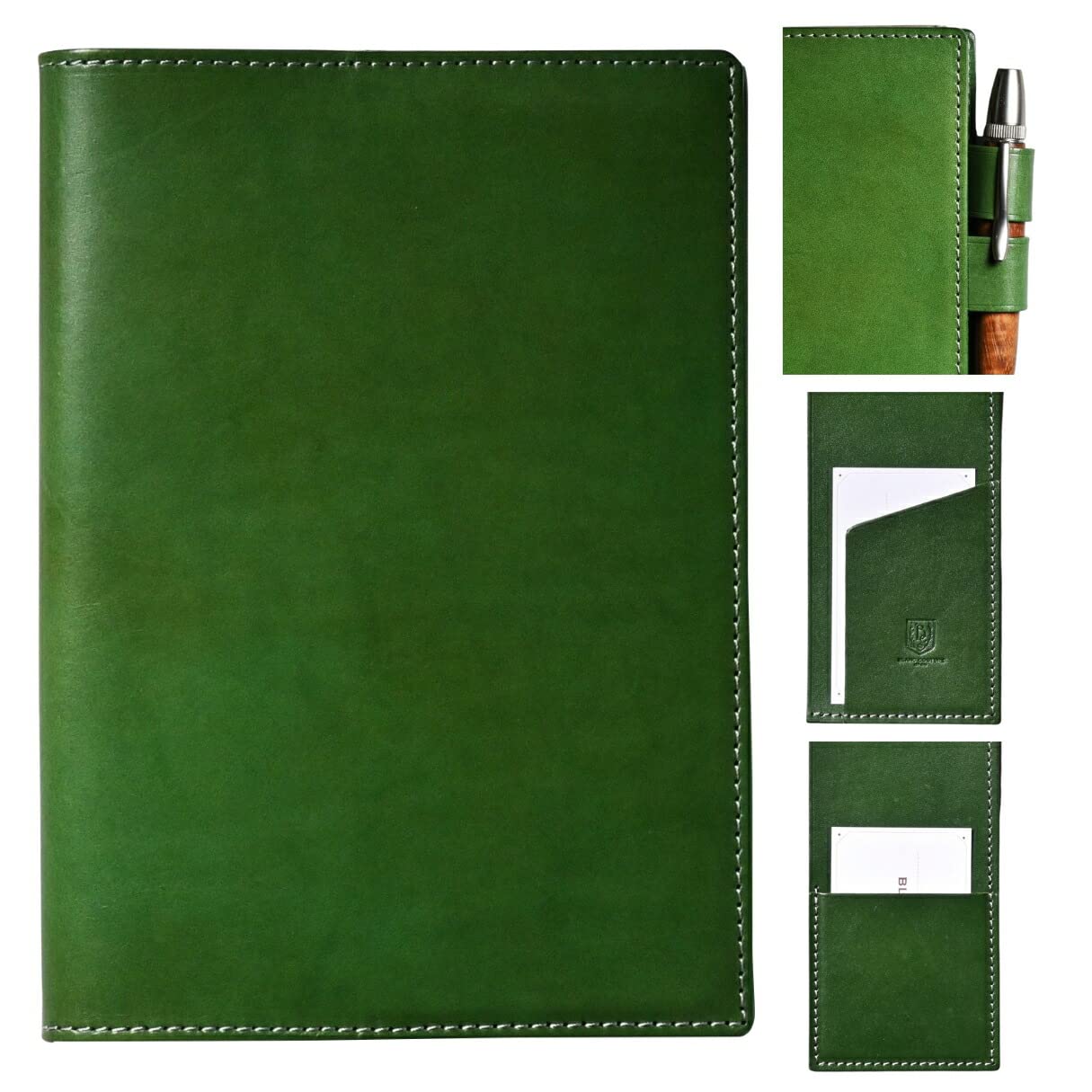 Amazon.co.jp: BlancCouture 手帳カバー 革 A5 サイズ【バタフライ