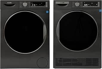 Conserv Front Load Washer & Condensing Dryer, 2.2 cu ft Washer + 4 cu ft Dryer