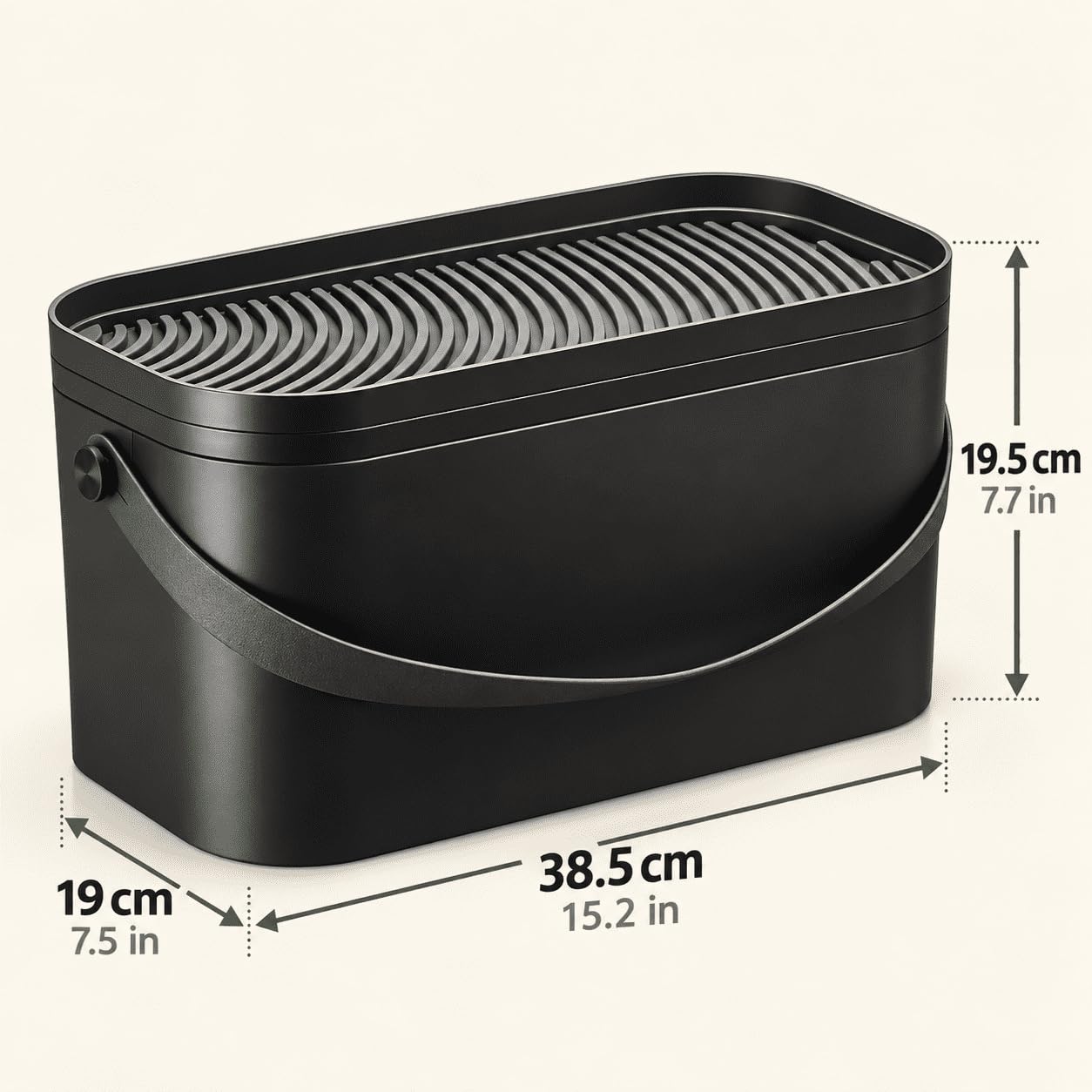 Lavatazze da Tavolo, Serbatoio 2,6 L, getti 360°, 3-15 cm