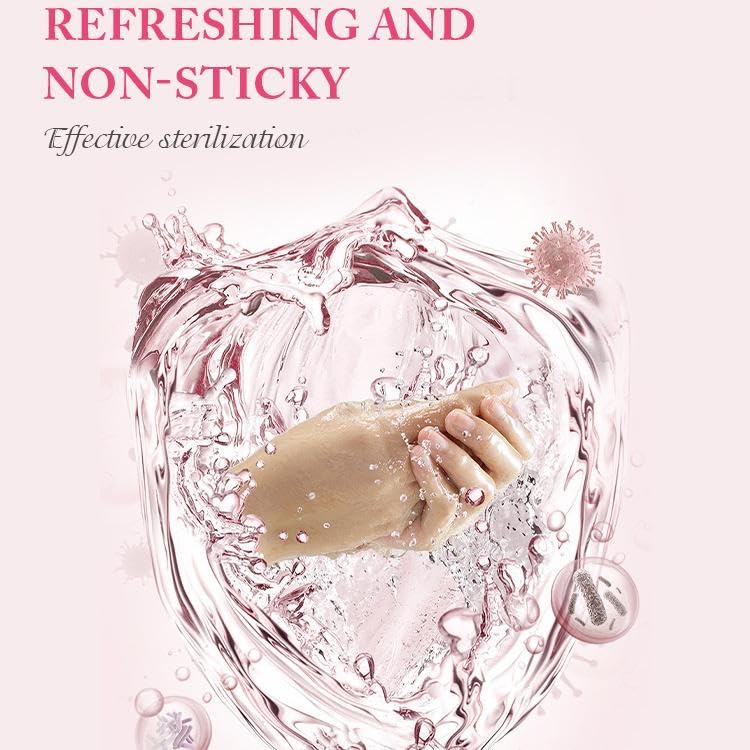 Tragbares, feuchtigkeitsspendendes Handdesinfektionsspray, 99% reinigend, schnelltrocknend und nicht klebrig, Kirschblütenduft, ideal für unterwegs, 39 ml