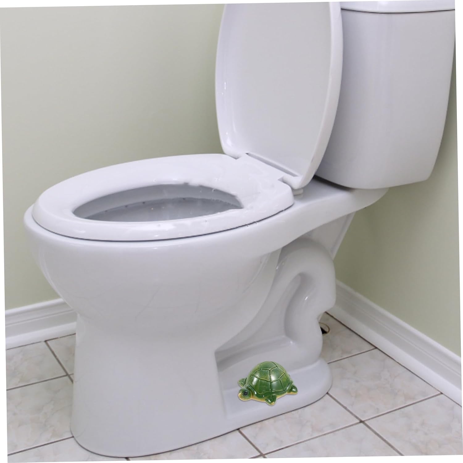 Ceramic Turtle Toilet Bolt Covers Decorative Bowl Knob Caps Anti-Slip Perfect Bathroom Decorative Set