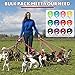 Hundeleine, Nylon, 152 cm, 12 Farben, Welpenleine, Lange Leine, Welpen-Zugseil für kleine, mittelgroße Hunde, Training, Spielen, Camping oder Hinterhof, leuchtende Farben, 12 Stück