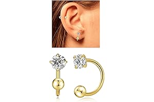 Kids Thanksgiving Earrings Gold Tiny Half Hoop Huggie Earrings for Kids Girls