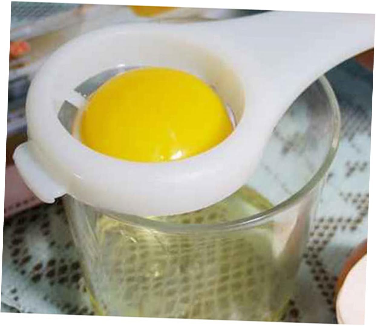 2 Pack Plastic Egg Separator Tool for Baking and Cooking