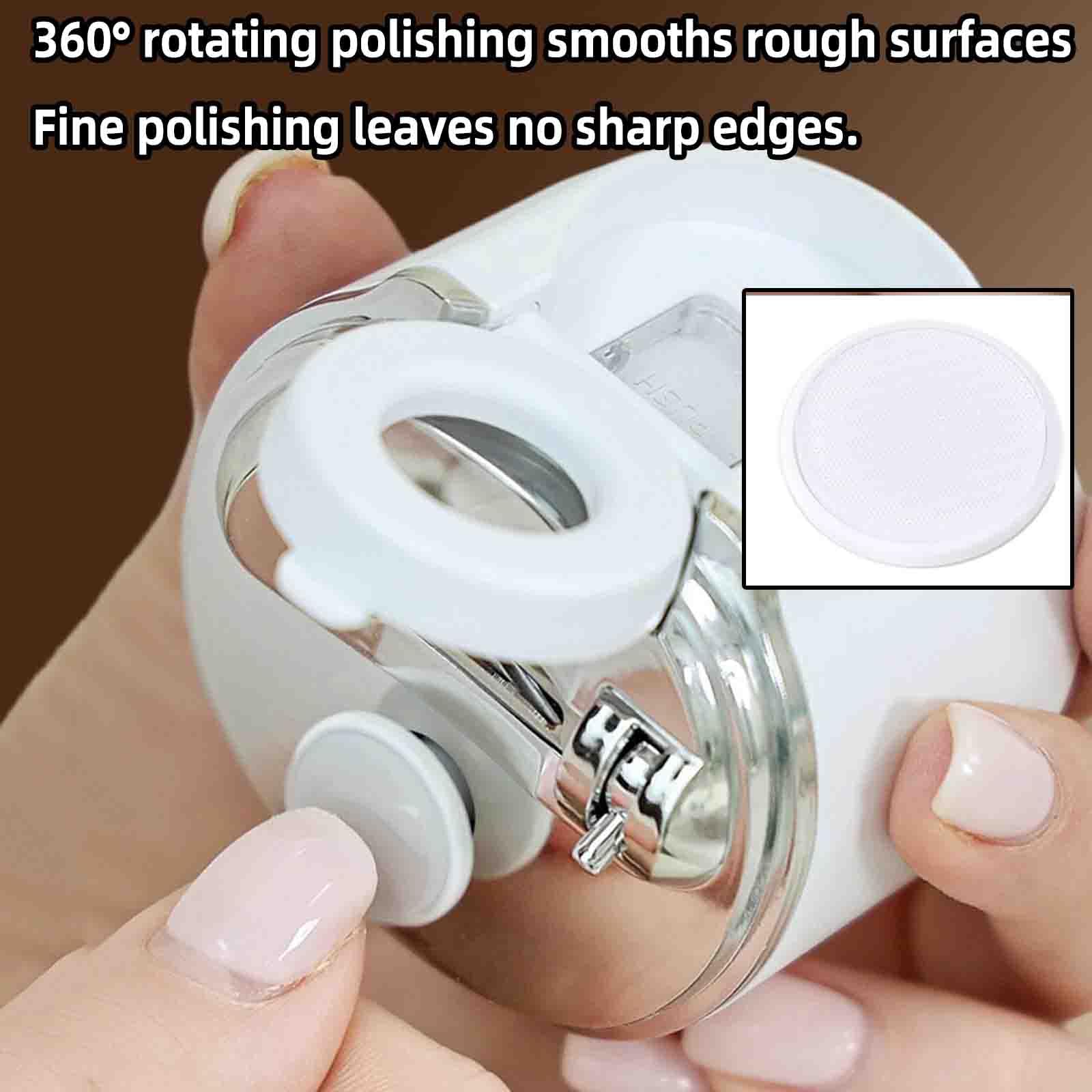 Alicate cortauñas Electrico Adultos Pies Nail cutter Alicates uñas pies Profesional Electrico Gruesas Lima De Uñas Automática Recargable Por USB-C (Pink,70x60x65 mm)