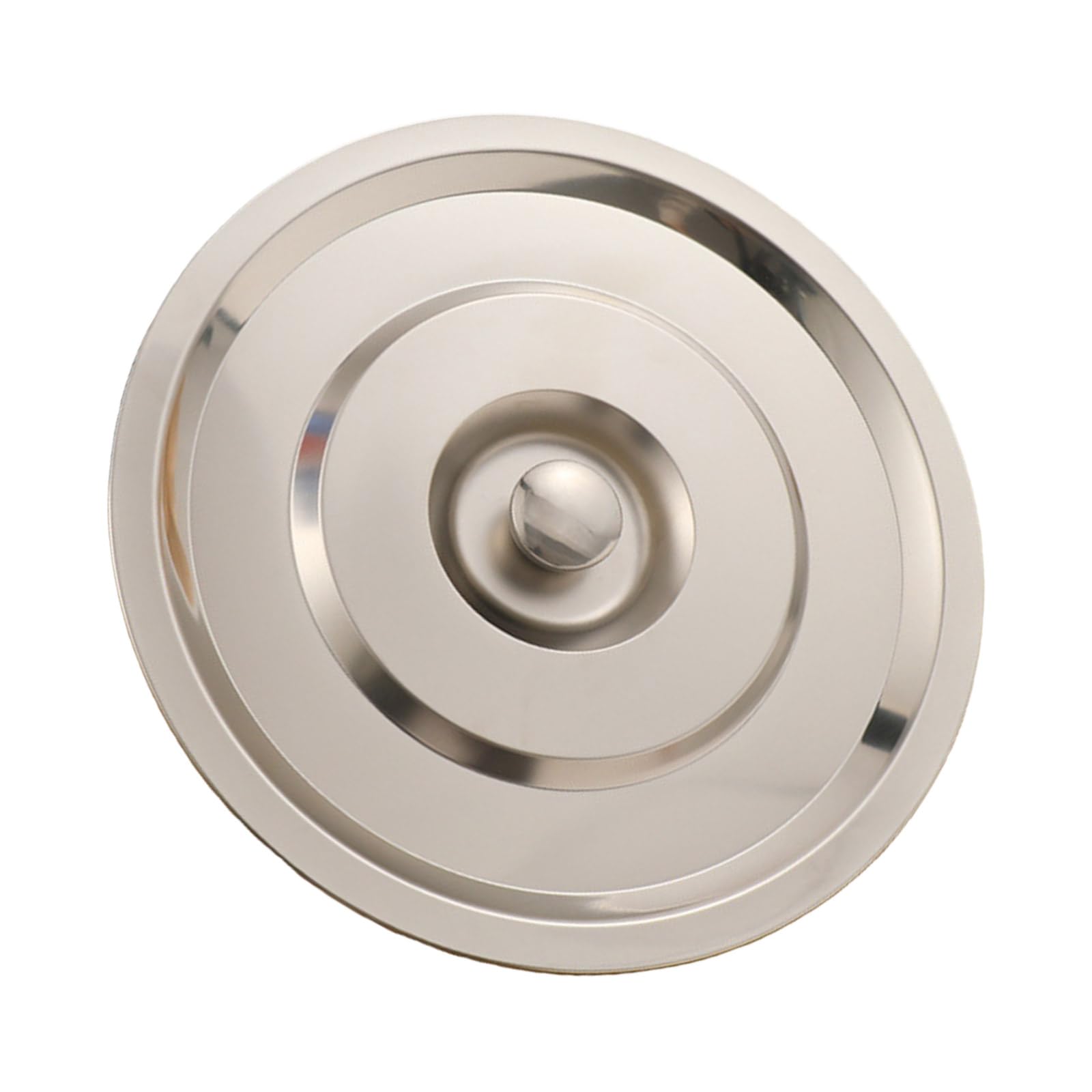 Tsophreniq Round Frying Pan Cover Household Stainless Steels Easy Cleaning Cooking Pots Lid Restaurant Tool Cookware Cover Round