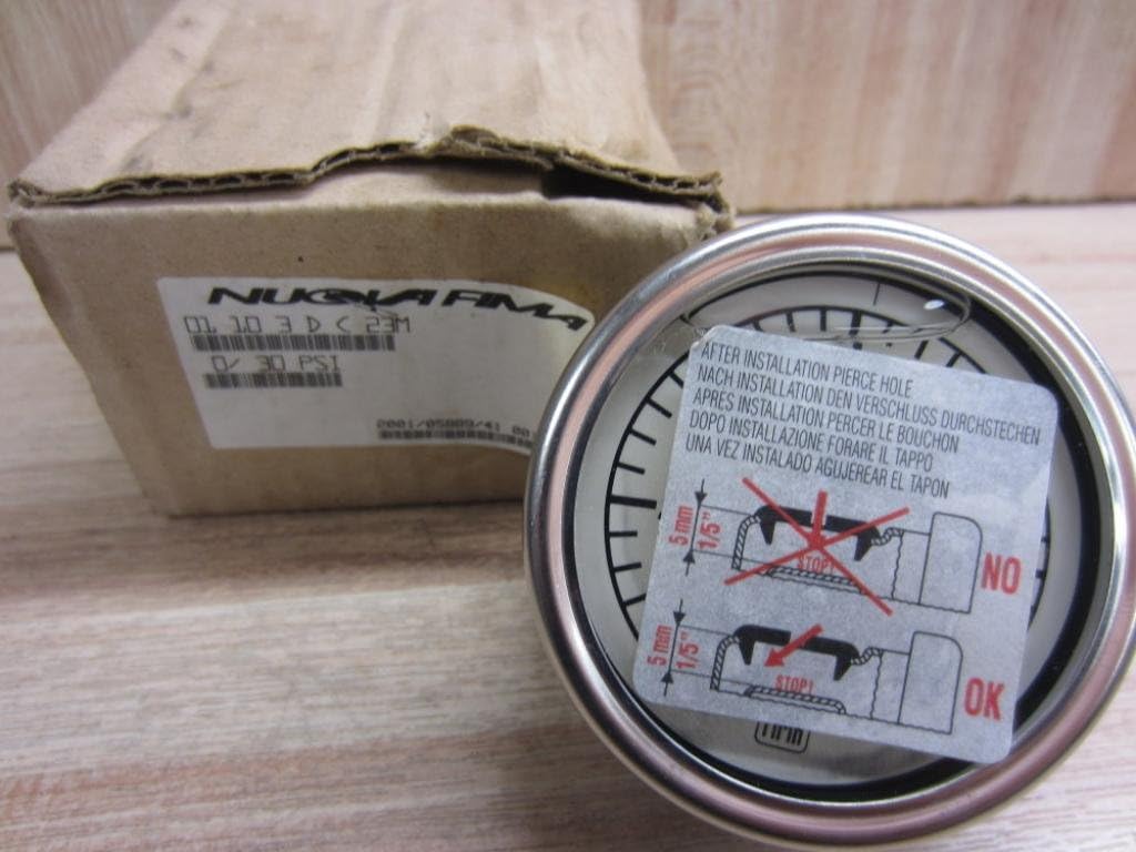 NUOVA FIMA01 10 3 D C 23M Gauge 0-30PSI