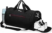 Bolsa de Academia Masculina e Feminina 30L, Bolsa Esportiva com Compartimento para Tênis e Bolso Impermeável, Bolsa de Viagem e Treino, Duffel para Academia, Natação, Futebol,Bagagem de Mão