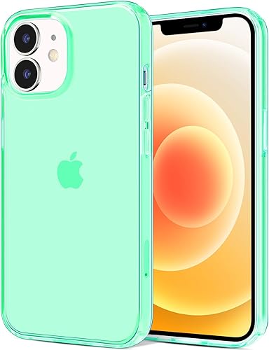 Vista 17 de JJGoo Compatible con Funda para iPhone 12 y iPhone 12 Pro, Transparente, Blanda, Protectora, Anti-choque, Funda delgada y fina para 12 y 12 Pro