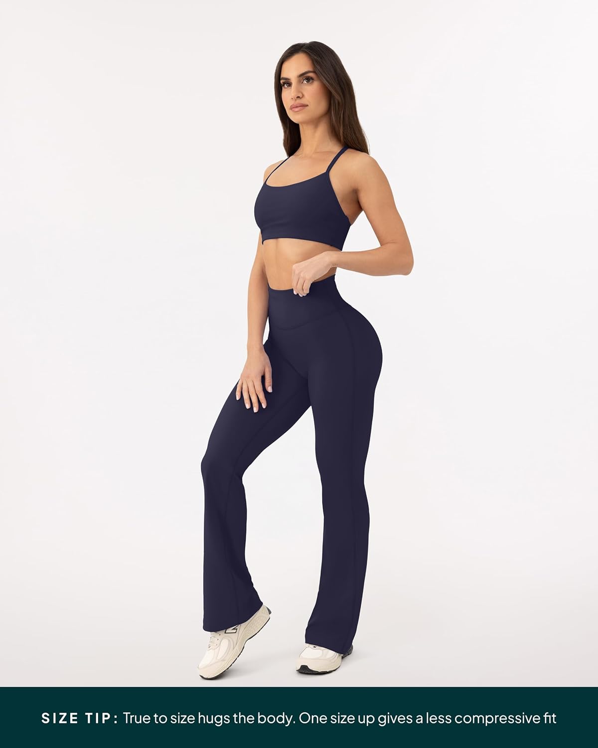 PAVOI ACTIVE High Waisted Flare Leggings for Women - Buttery Soft Bell Bottom Workout Flared Wide Leg Yoga Pants - FlexFlow