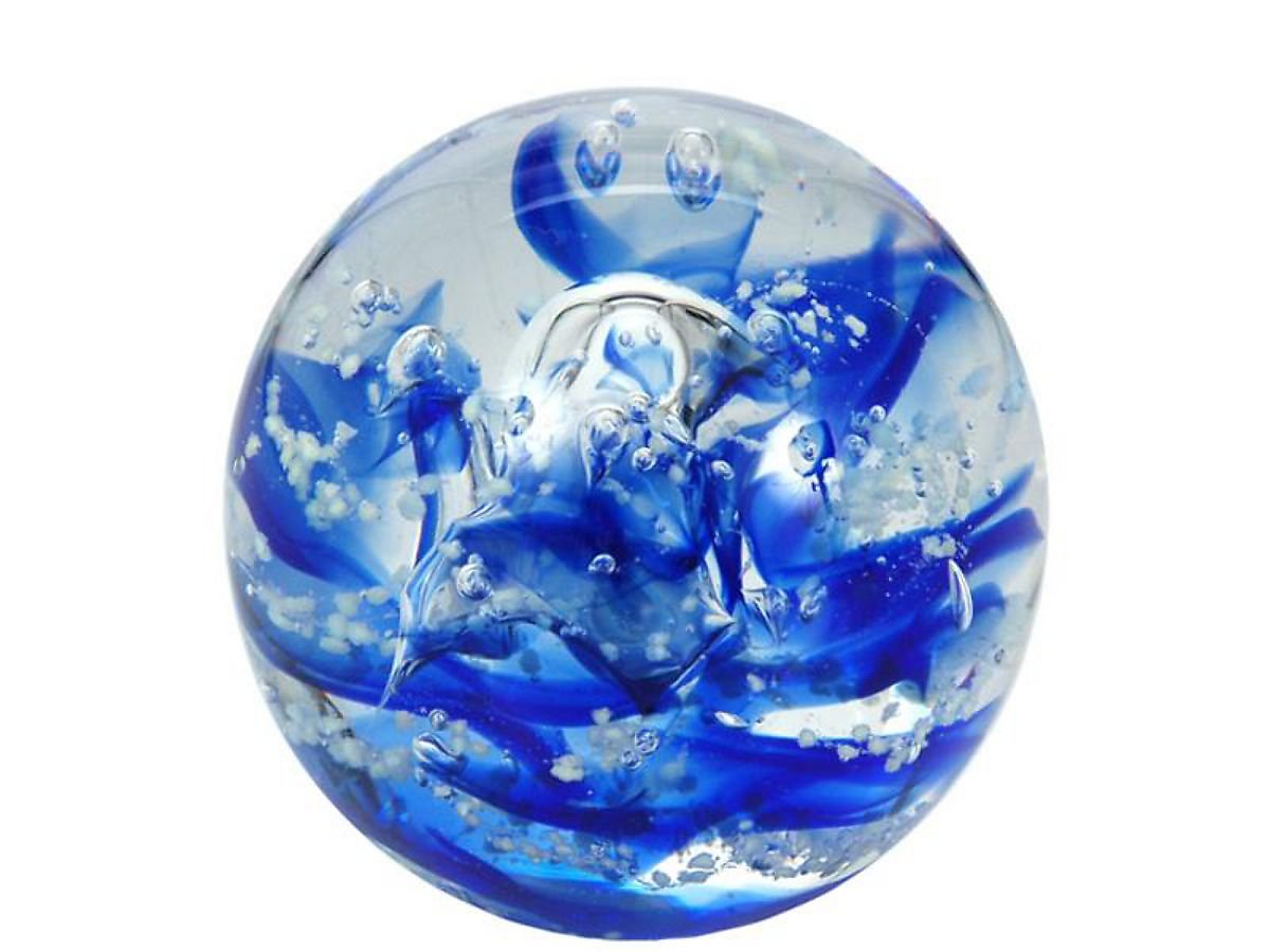 Rêve Boule 7cm, boule de verre, Presse-papier, Désir-Boule, décoration en verre