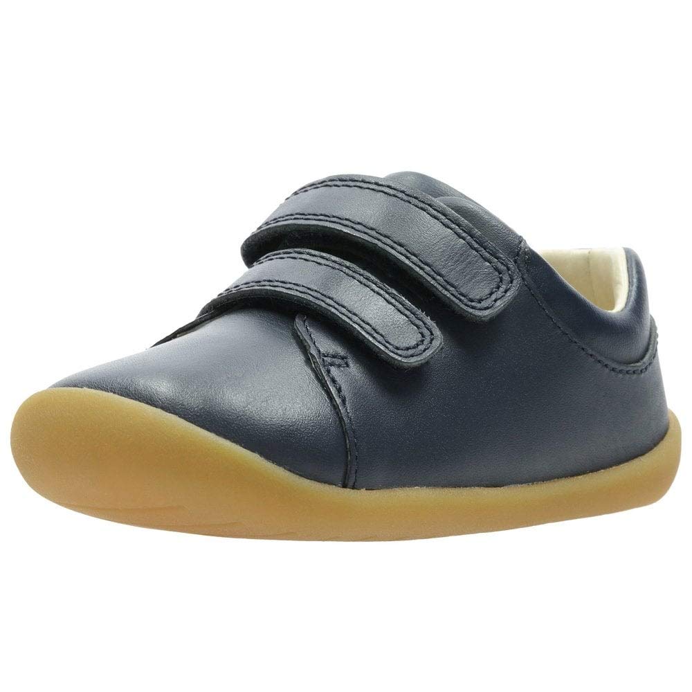 Boy's Toddler Roamer Craft Sneakers | Premium Leather | Riptape Fastening | Flexible Rubber Sole | Wide Fit Available