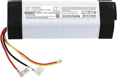 Miniatura 3 de KAFTKO Batería para aspiradora. Compatible con Tineco IFloor 3-01Floor One S3 Aspiradora Batería de iones de litio