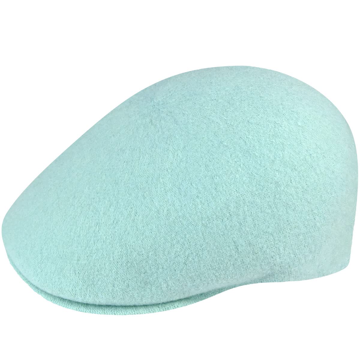 Kangol Men's Mint Green Seamless Wool Gatsby 507 Flat Cap By Wo/ - Duckbill With Peak, Peak Winter Autumn-Winter - M (56-57 Cm)