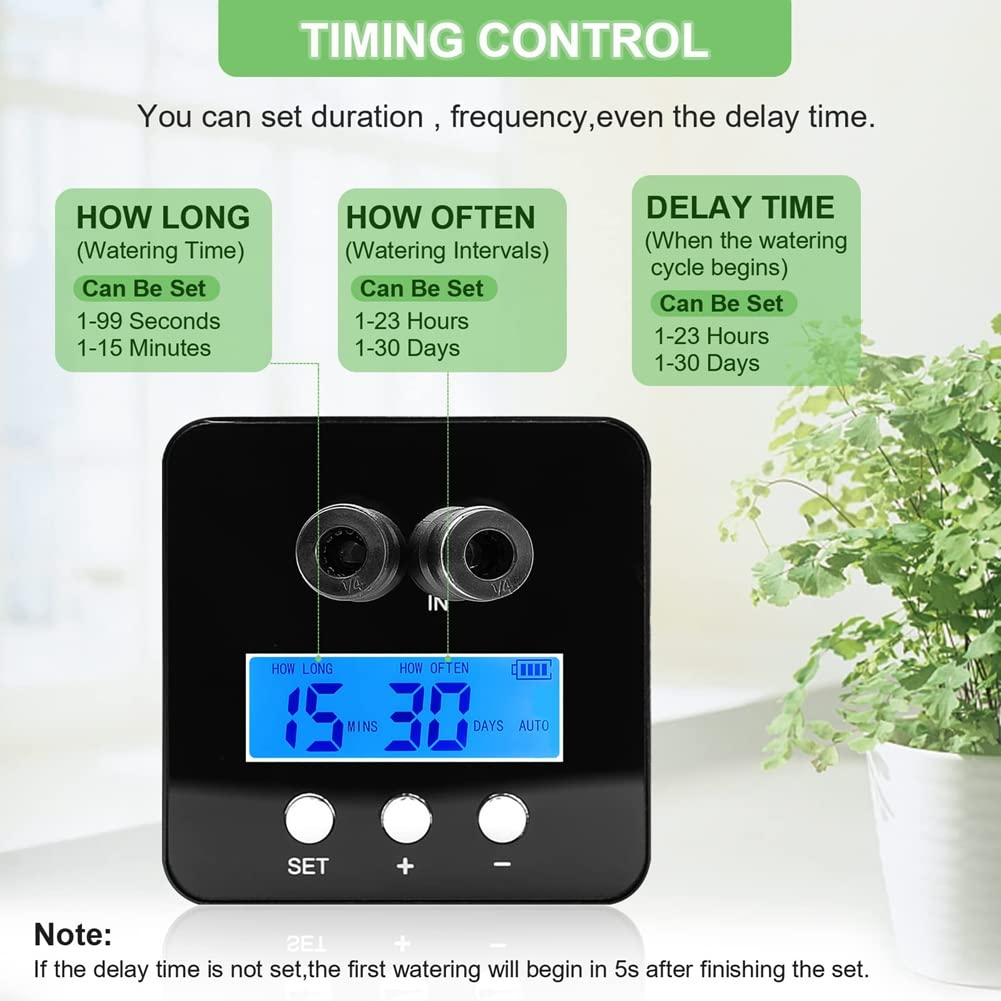 Humidificador de , de humidificación para terrarios de , nebulizador automático con temporizador, boquillas de pulverización de 360°