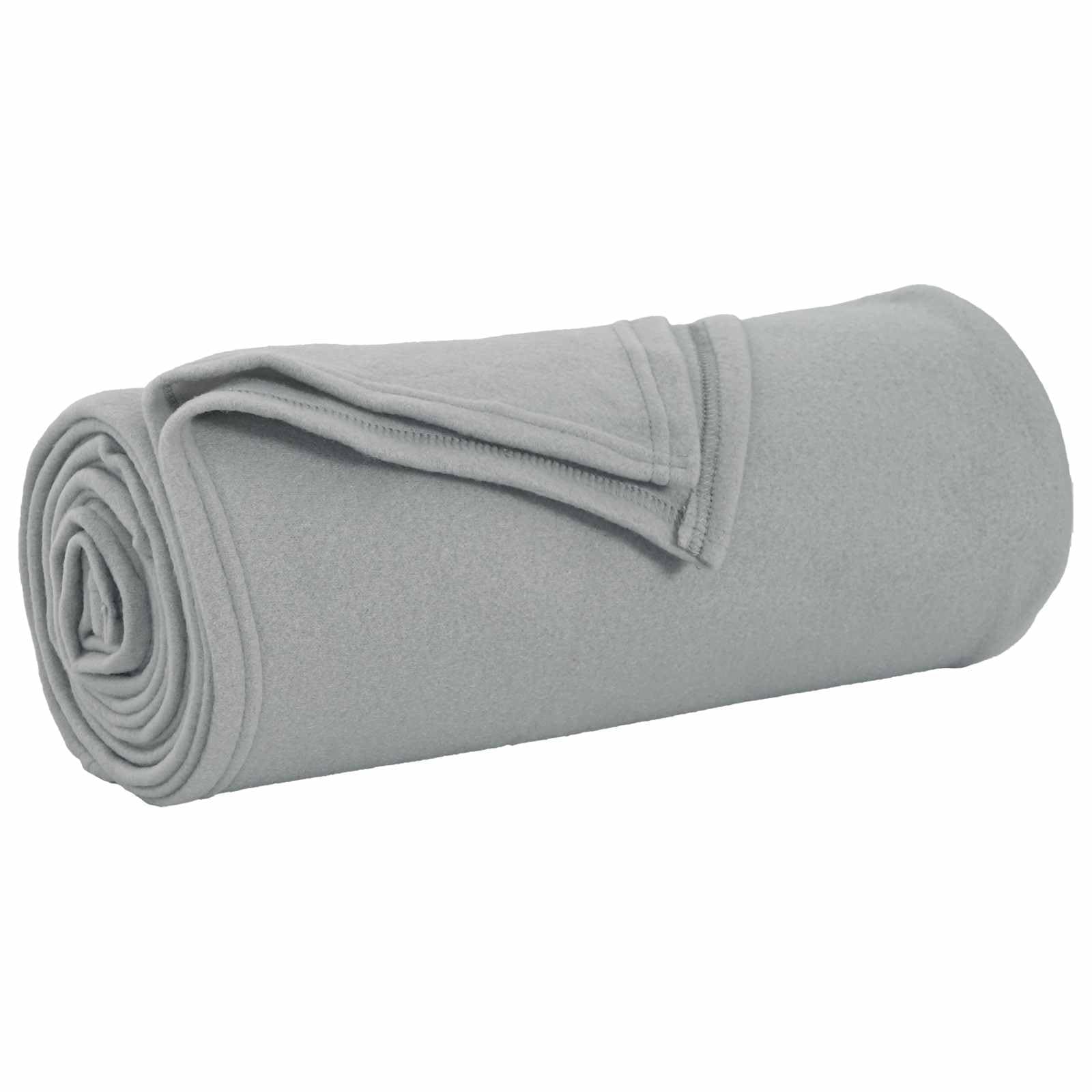 Fleece Plaid Gris 170x130cm