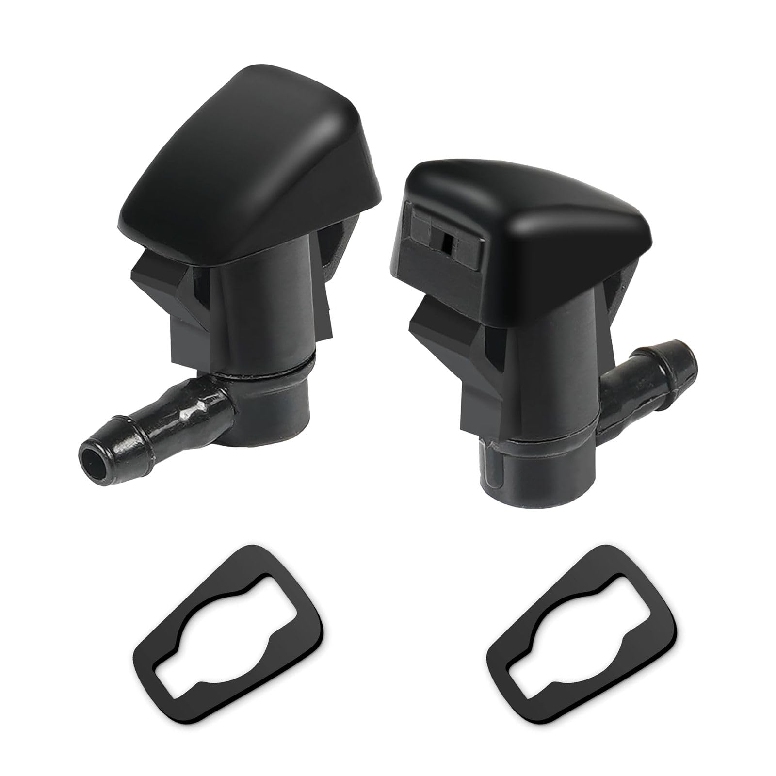 YOKKIPWindshield Washer Nozzles - Replacement for 05-16 Jeep Grand Cherokee, 05-13 Chevy Malibu, 05-10 Pontiac G6, 07-10 Saturn Aura - Replaces OEM#: 55372143AB,68260443AA, Spray Jet Kit