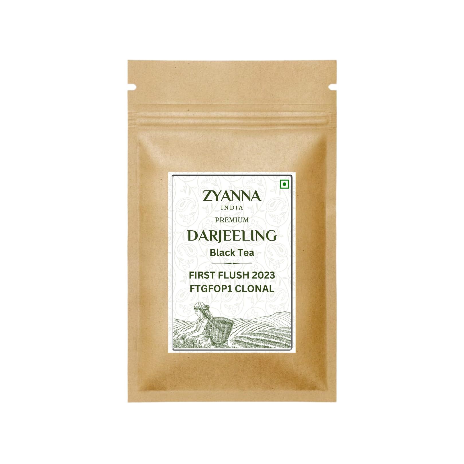 ZYANNA Darjeeling Tea First Flush 2023 First-Cut Ftgfop1 Clonal (100Gm- 50Cups) Limited Stock - Gopaldhara Tea Estate - Darjeeling Whole Leaf Black Tea - Single Estate Darjeeling Tea - Loose Leaves (B0BY97BF7K) Amazon Price History, Amazon Price Tracker