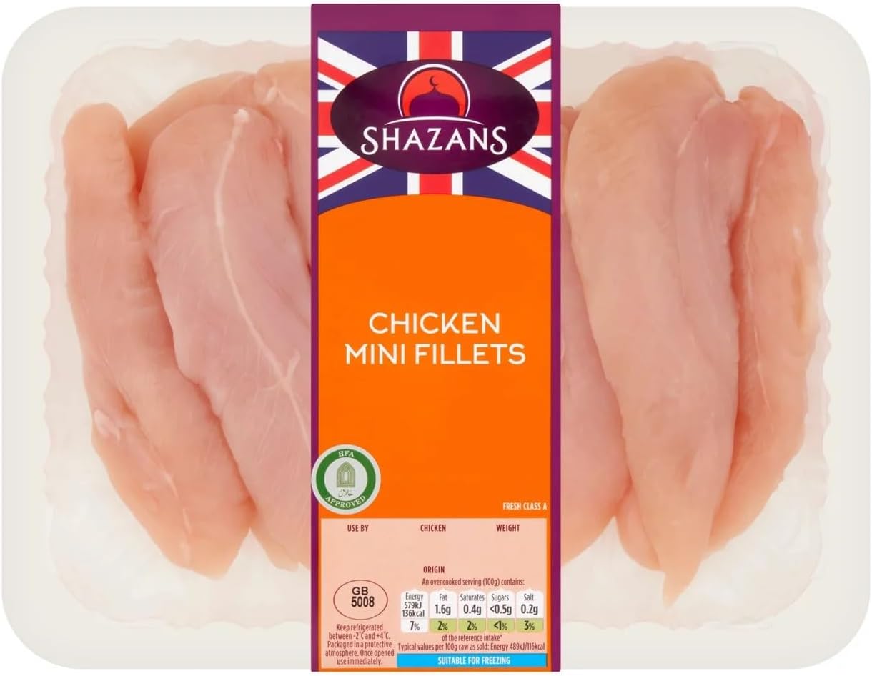 SHAZANS CHK MINI FILLETS 500G
