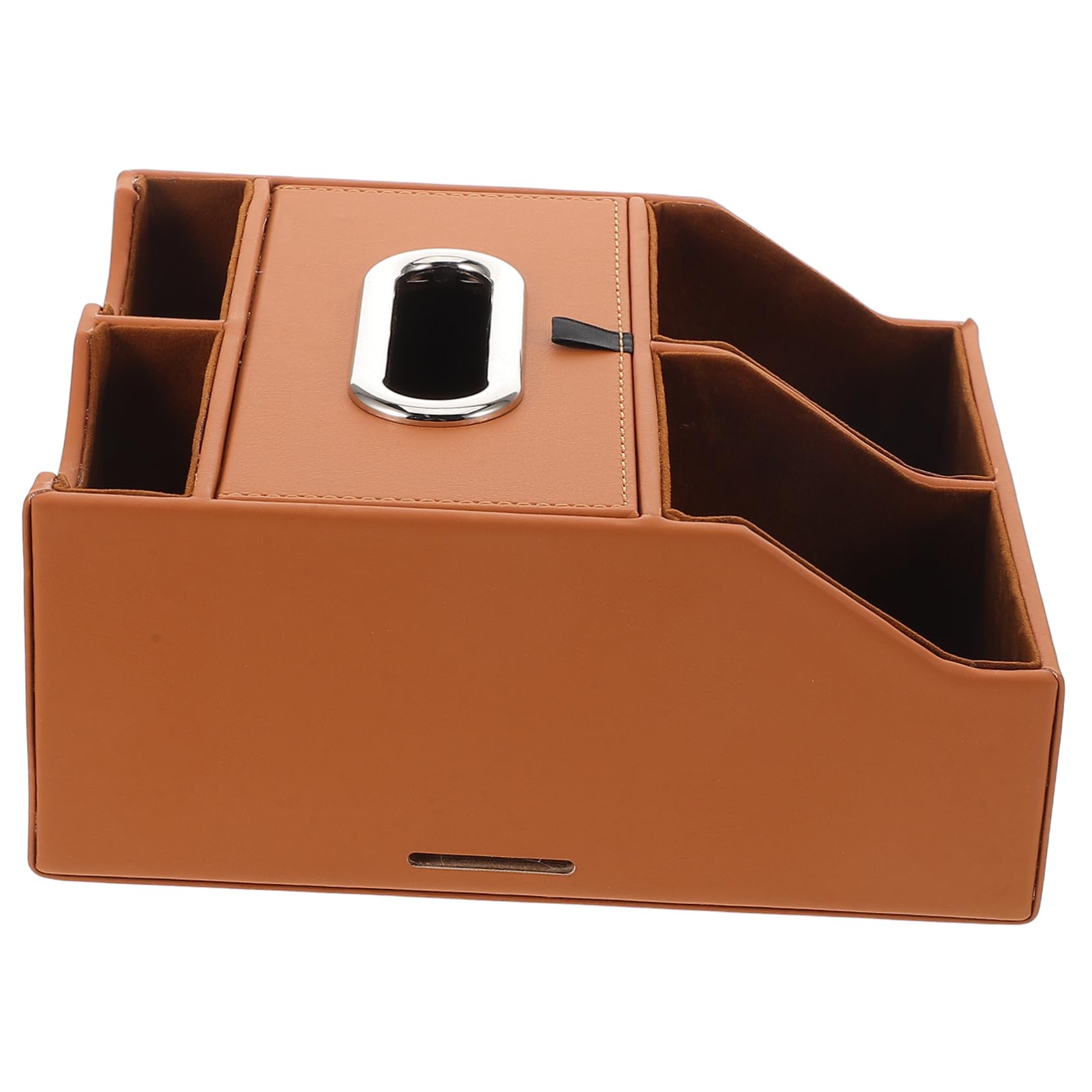 Boîte à mouchoirs voiture et organisateur d'accoudoir central élégant