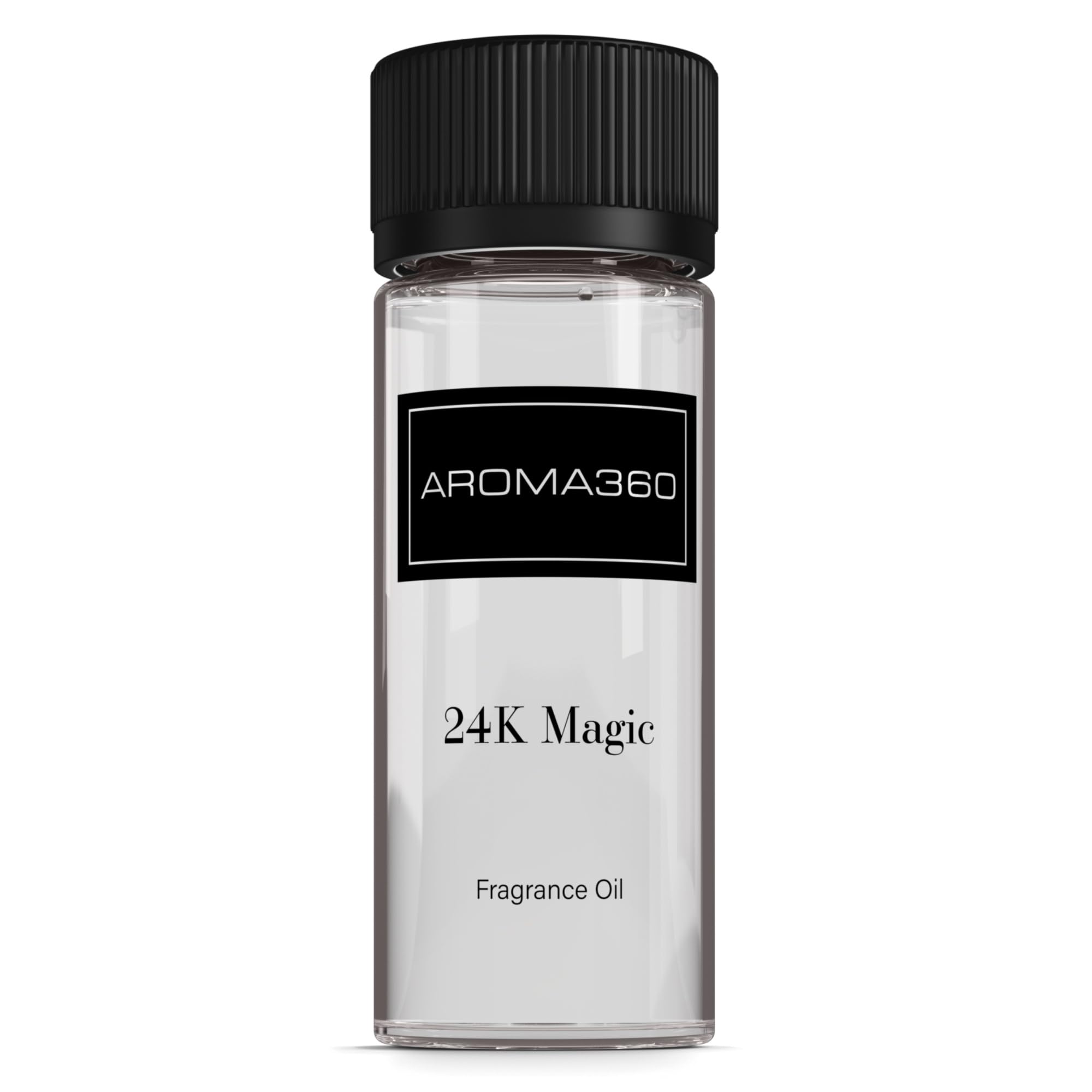 Aroma360-24K Magic Fragrance Oil Blend 50ML | Hotel Inspired Luxury Essential Oil Diffusers | Aromatherapy Scent Diffuser Oil | Citrus Beginning of Bergamot, Lemon & Lemongrass with Notes of Jasmine